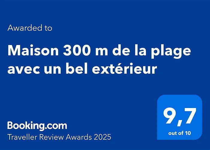 Maison 300 M De La Plage Avec Un Bel Exterieur